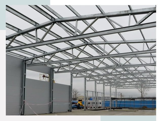 Строительство складов в Новодвинск от 614 руб. за м²