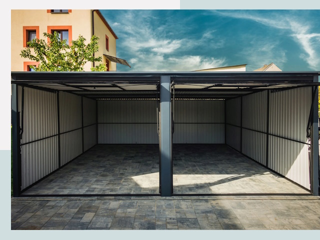 Гаражи из металлоконструкций от 614 руб. в Новодвинск