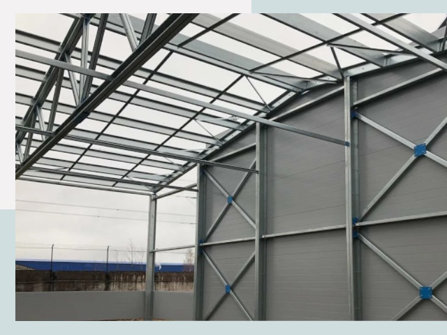 Каркасные ангары от СтальСтрой-Нвд по цене от 614 руб.