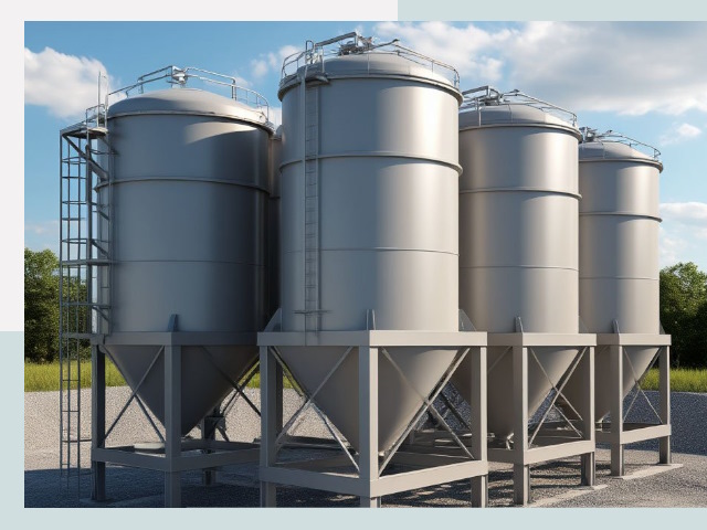 Металлические силосы от СтальСтрой-Нвд по цене 614 руб.