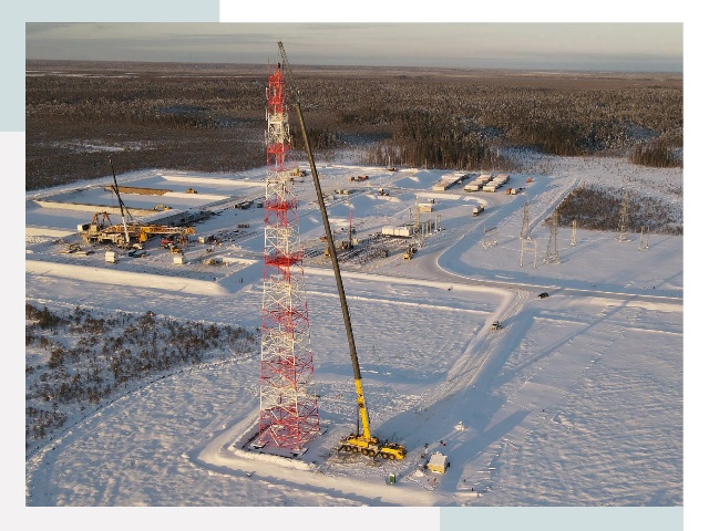 Мачты связи в Новодвинске