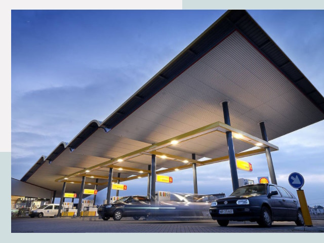 Навесы для АЗС в Новодвинск от 614 руб. - Защита и комфорт