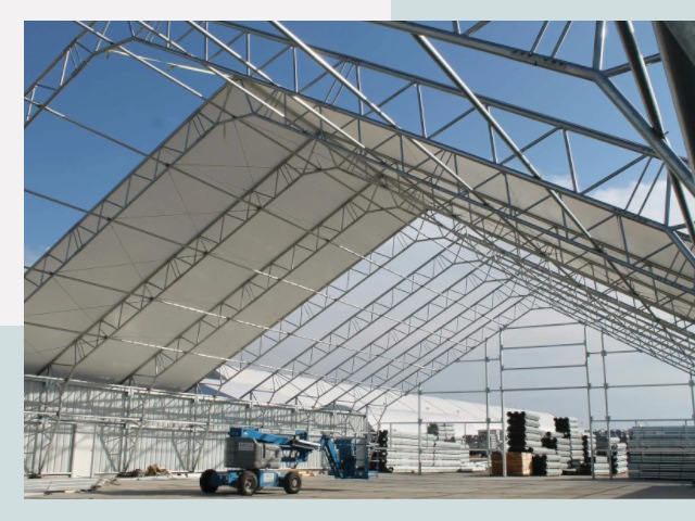 Каркасно-тентовые сооружения от СтальСтрой-Нвд по цене 614 руб.