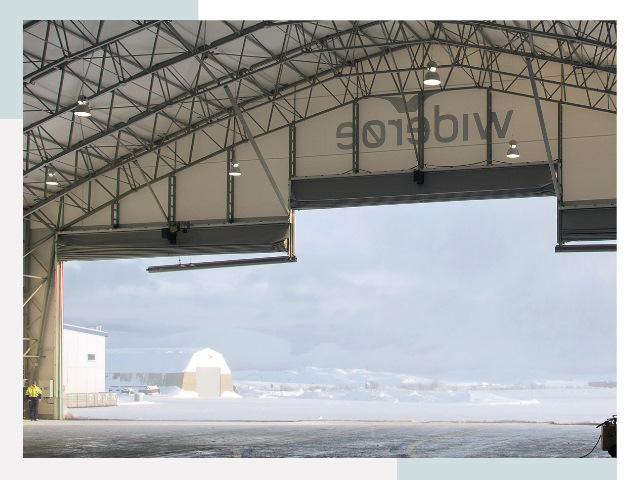 Ворота для ангаров в Новодвинске