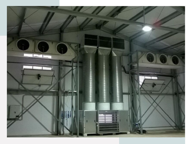 Инженерные системы для ангаров в Новодвинске