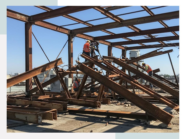 Демонтаж металлоконструкций в Новодвинске от 614 руб.